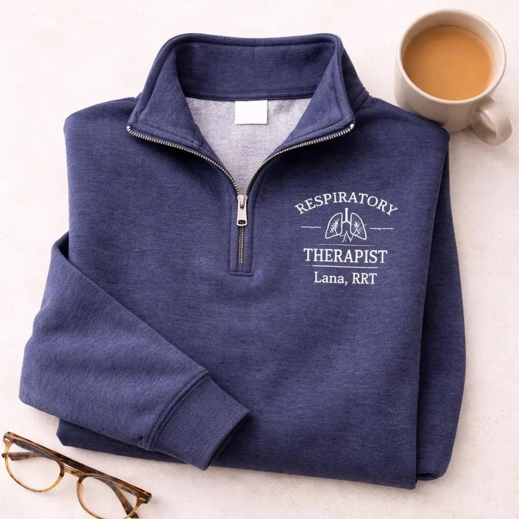 Respiratory Therapist Sweatshirt Personalized