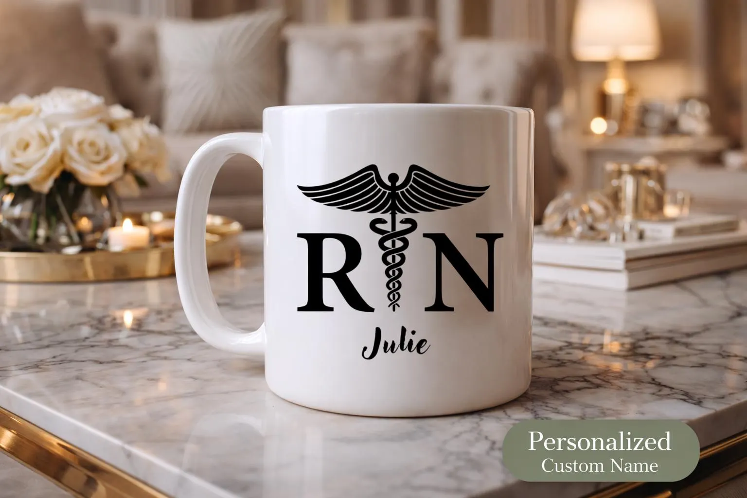 Personalized Nurse Mug Custom