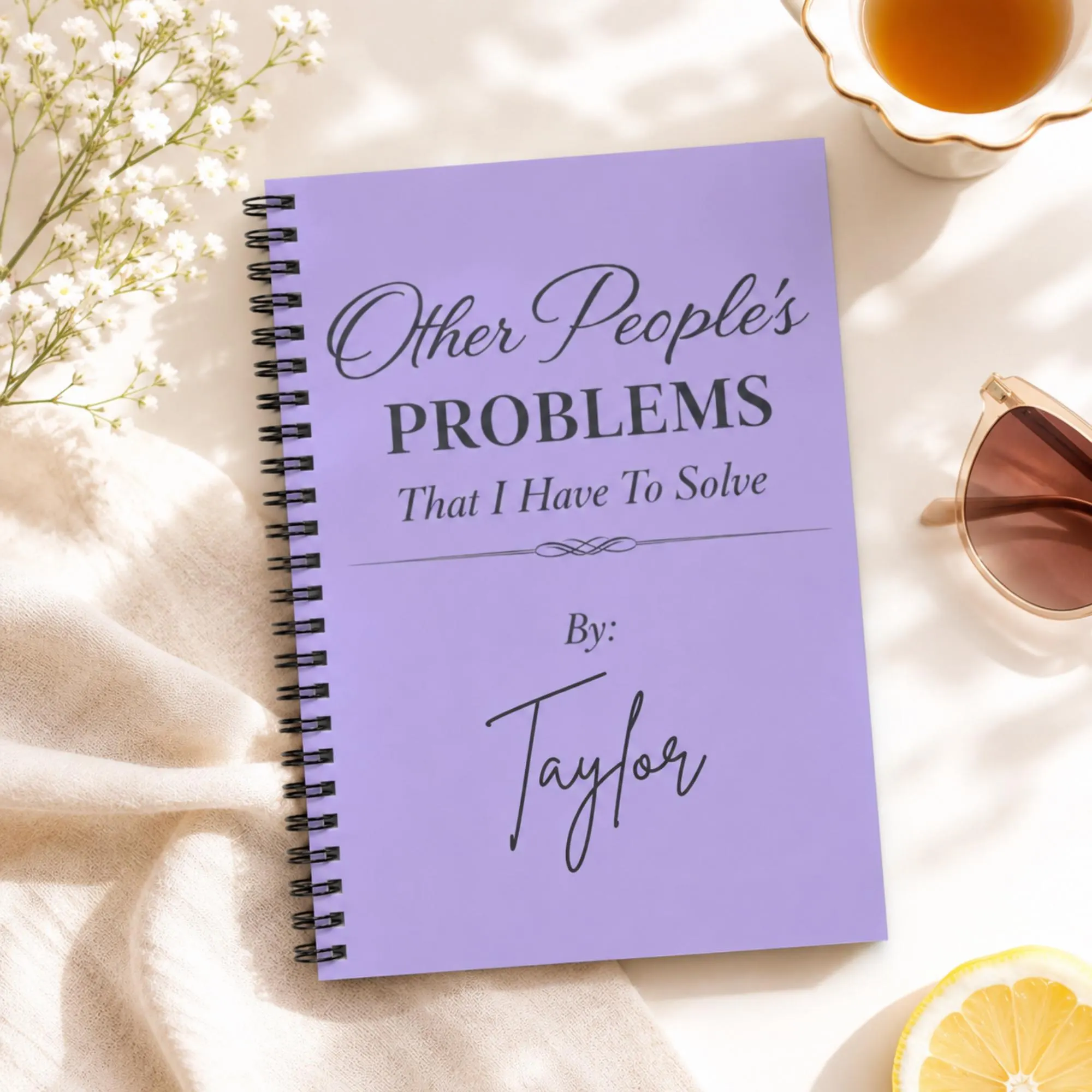 Funny Work Notebook Custom