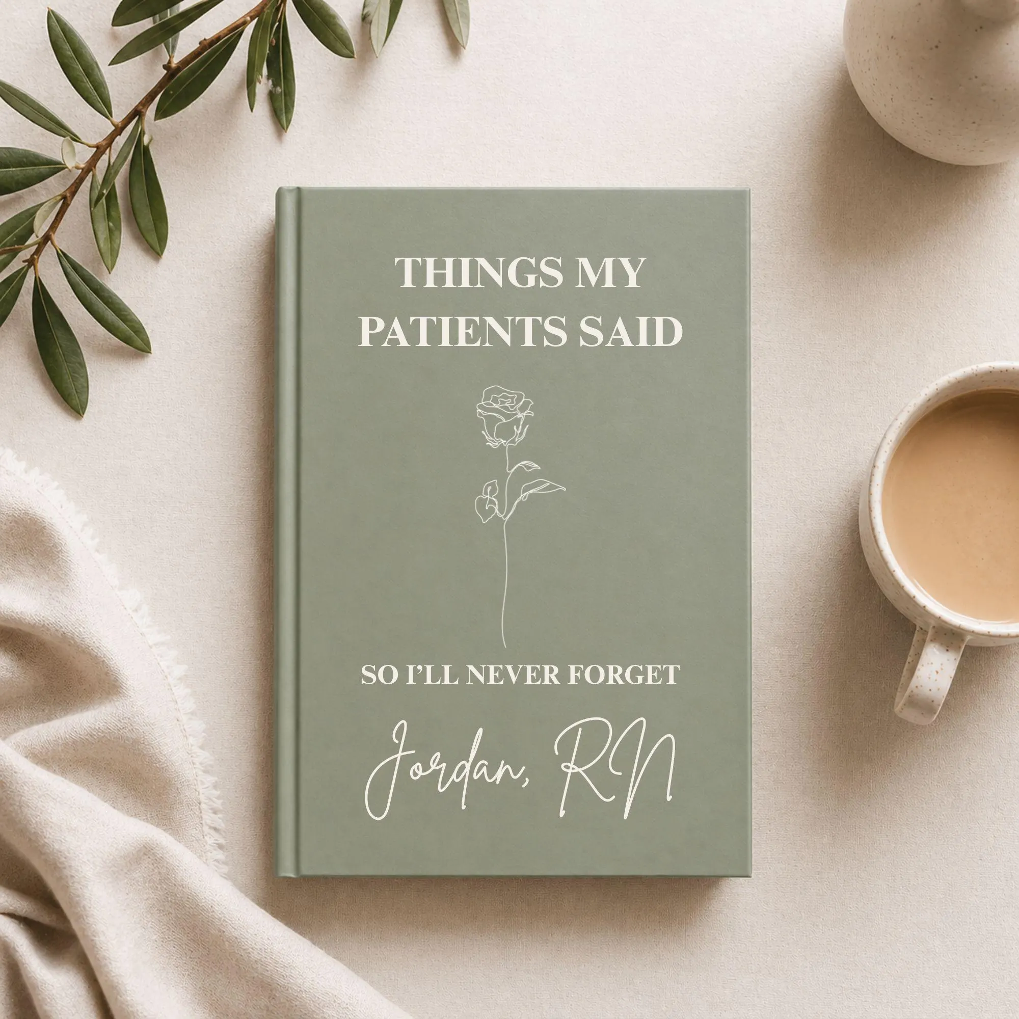 Nurse Journal Personalized Hardcover