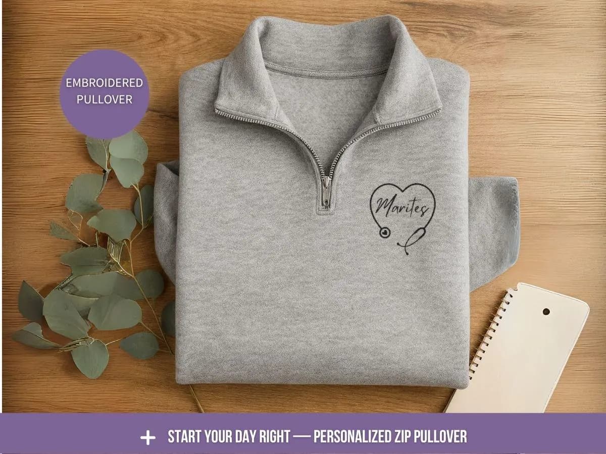 Nurse Quarter Zip Pullover