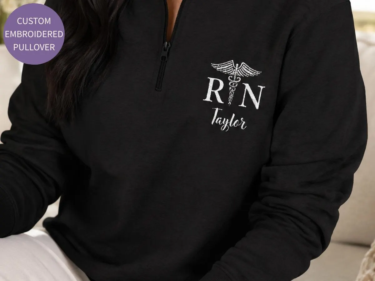 Rn Quarter Zip Black
